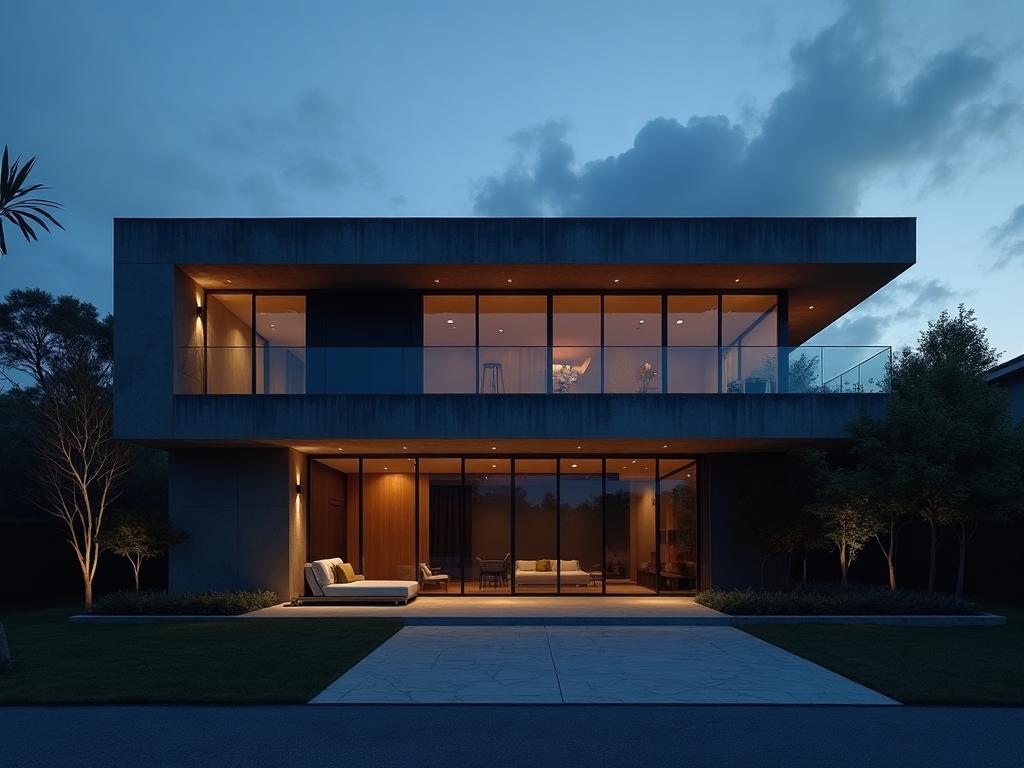 Contemporary Home — Before